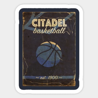 COVER SPORT - CITADEL BASKETBALL EST 1900 Sticker